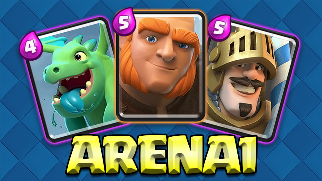 【クラロワ】アリーナ1で組めるおすすめデッキまとめ