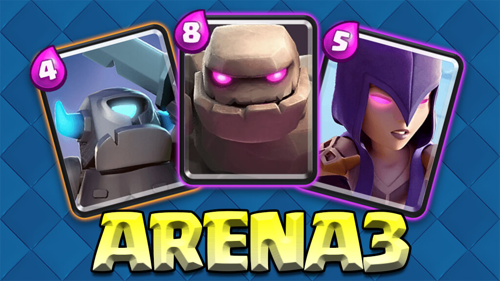 【クラロワ】アリーナ3で組めるおすすめデッキまとめ