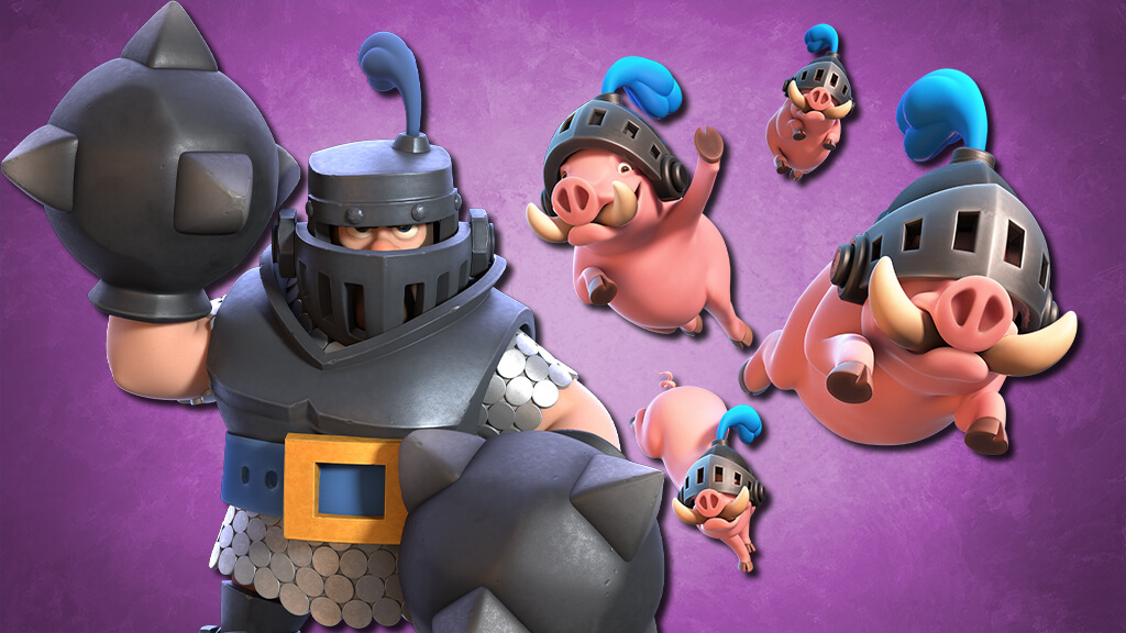 【クラロワ】グラチャレ使用率トップ！メガナイトロイホグデッキの使い方【初心者にもオススメ】