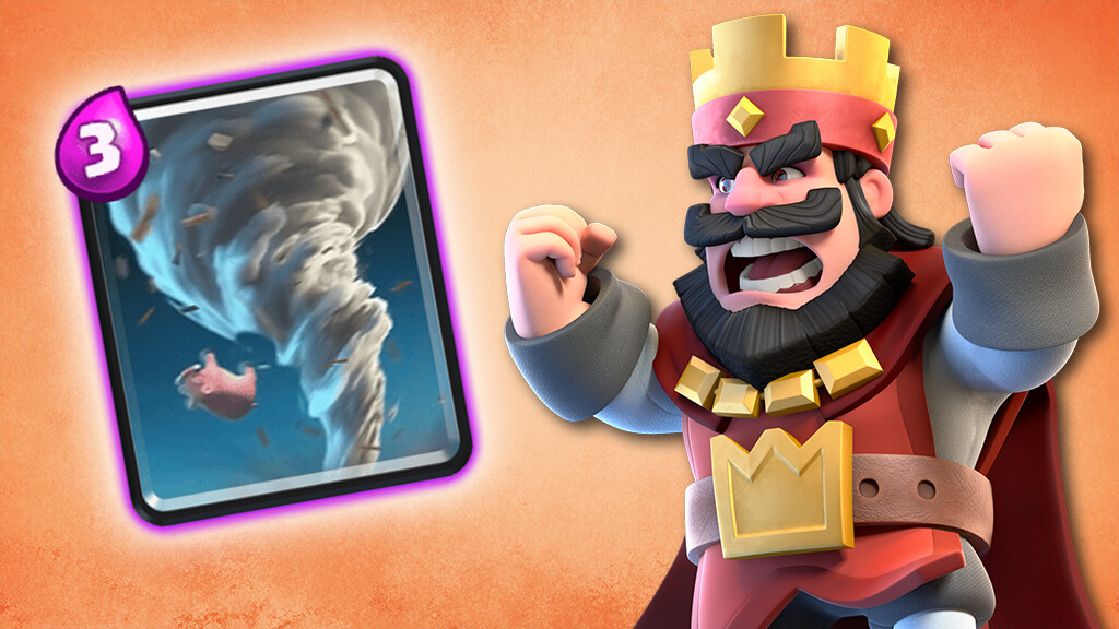 【クラロワ攻略】トルネードでの「キング起動」講座 | ユニット別の位置とタイミング