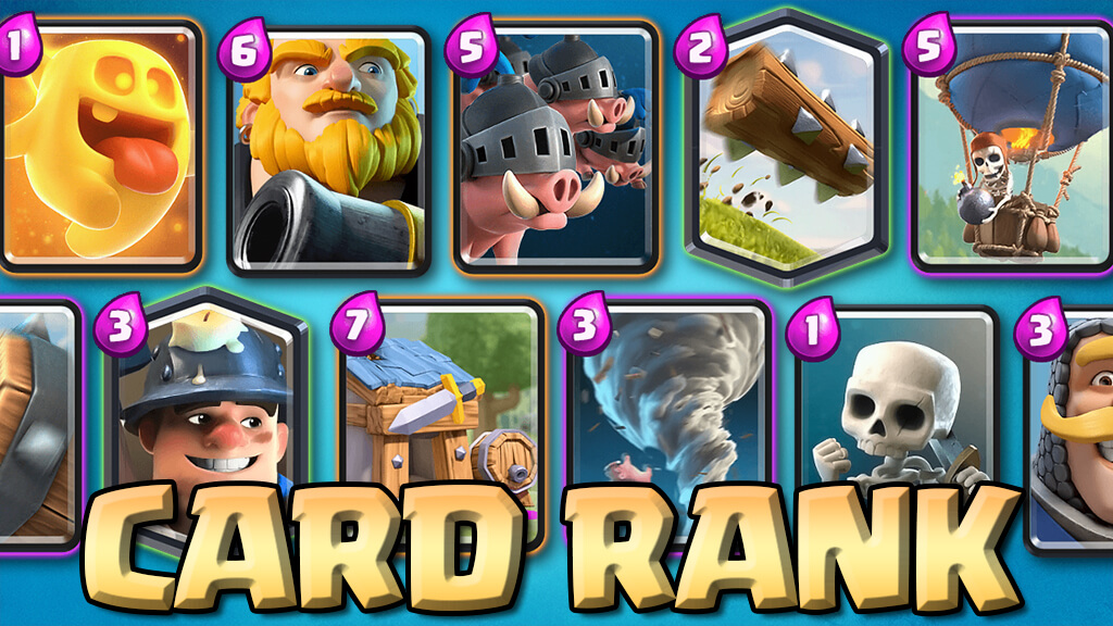 【クラロワ】レベル上げ優先度順！最強カードランキング【2022年最新版】